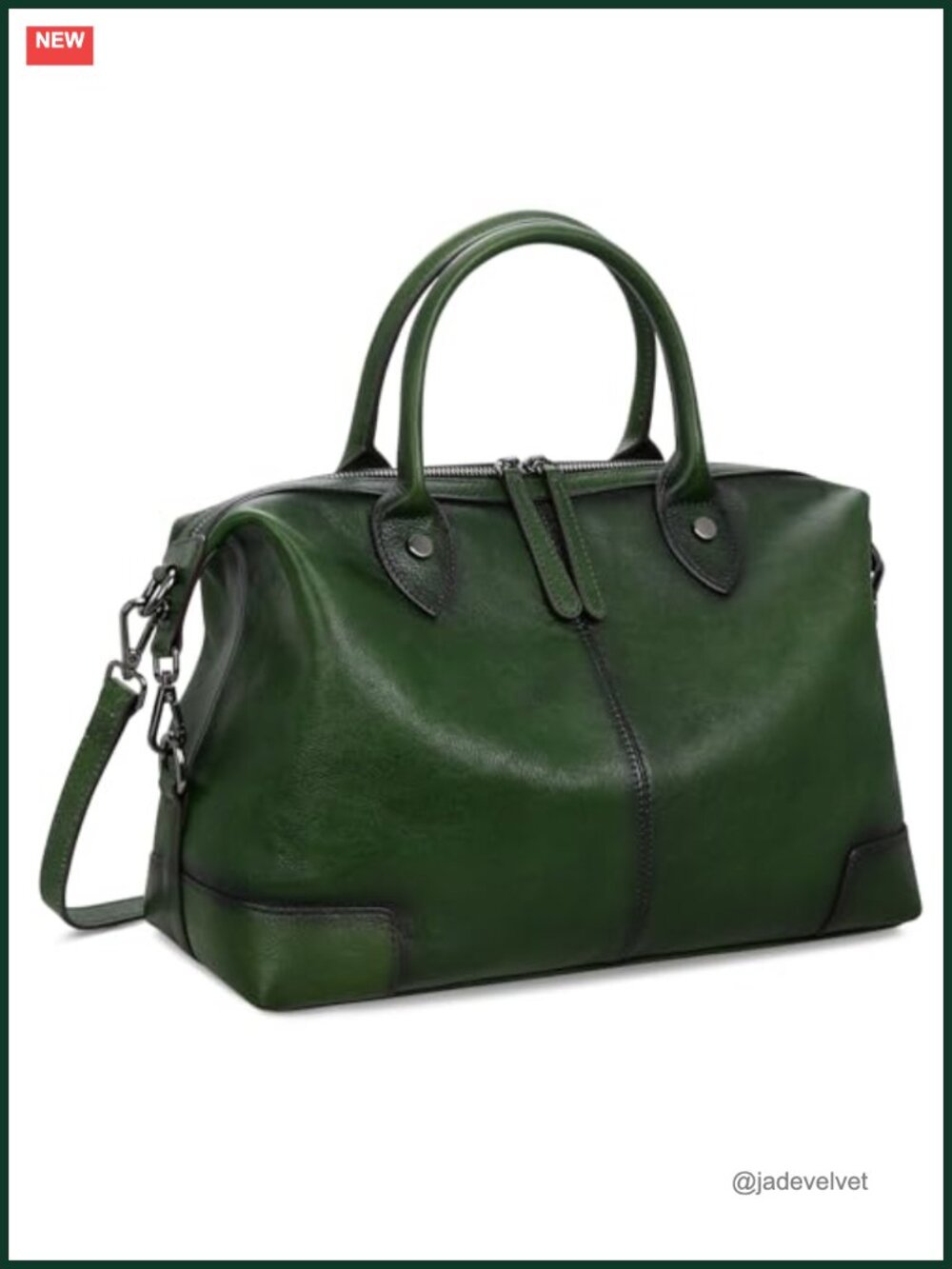 Genuine Leather Satchel Tote Bag Women Large Capacity Top Handle Handbag